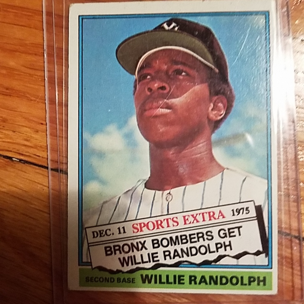 TOPPS Willie Randolph Baseball card